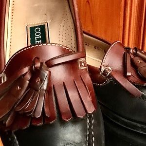 Classic Cole Haan Penny Loafers.